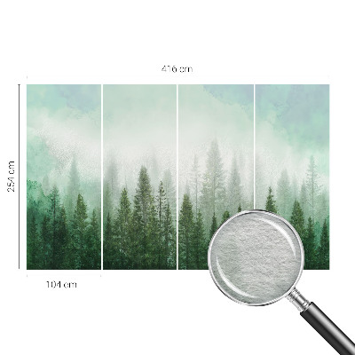 Fototapet la comandă pentru dormitor Natură exotică