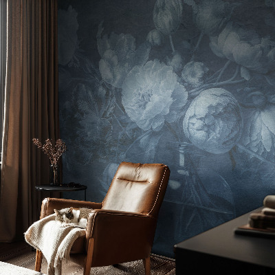 Fototapet pentru dormitor Ilustrație orhidee