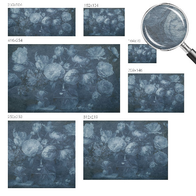 Fototapet pentru dormitor Ilustrație orhidee