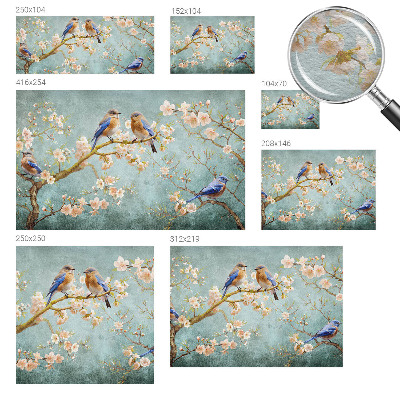 Fototapet pentru living Păsări deasupra apei