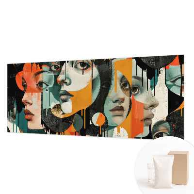 Tapet foto vlies Femeie cu trandafiri