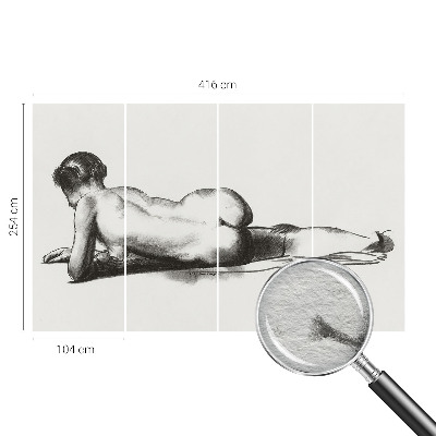 Fototapet vlies imprimat Câmp înflorit