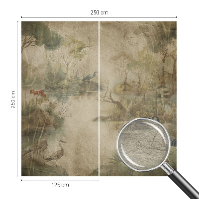 Fototapet vlies pentru living Peisaj industrial