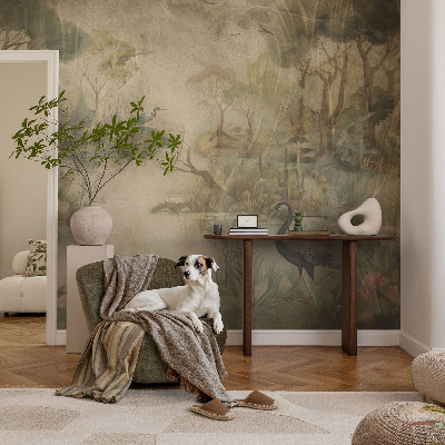 Fototapet vlies pentru living Peisaj industrial