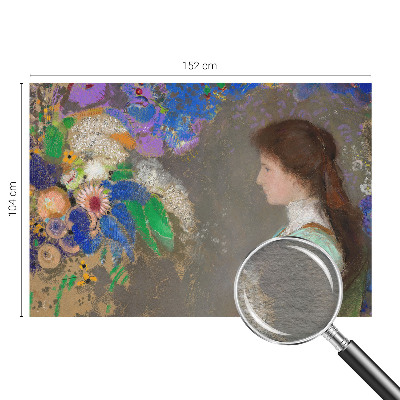 Fototapet modern pentru living Flori de lotus