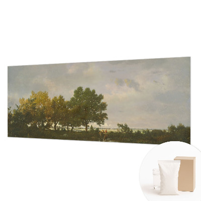 Fototapet la comandă pentru dormitor Pacea pădurii