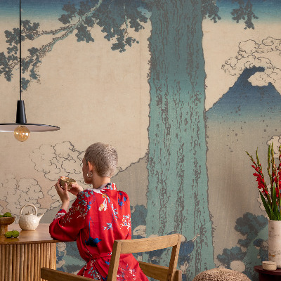 Fototapet pentru living Cer pastelat