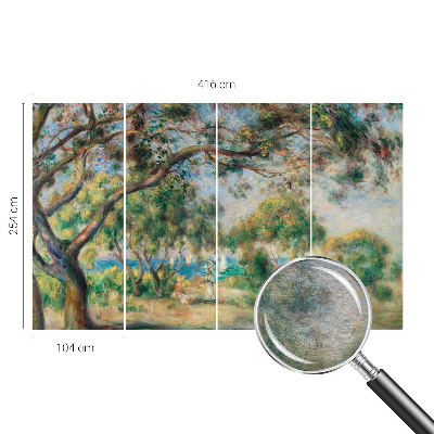 Fototapet vlies pentru living O plimbare pe malul mării