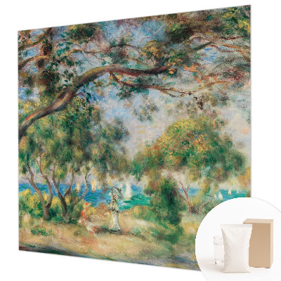 Fototapet vlies pentru living O plimbare pe malul mării