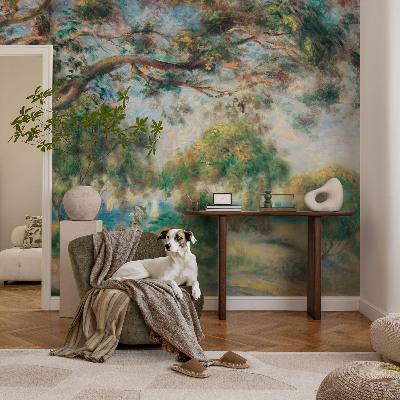 Fototapet vlies pentru living O plimbare pe malul mării