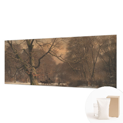 Fototapet pe perete Peisaj de iarnă