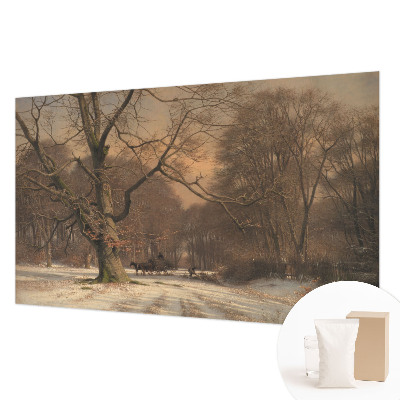 Fototapet pe perete Peisaj de iarnă