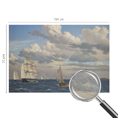 Fototapet vlies pentru dormitor Expediție maritimă