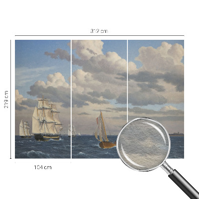 Fototapet vlies pentru dormitor Expediție maritimă