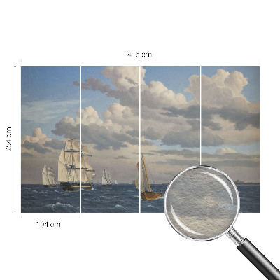 Fototapet vlies pentru dormitor Expediție maritimă