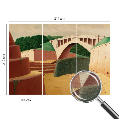 Fototapet modern Valurile mării