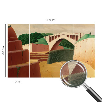 Fototapet modern Valurile mării