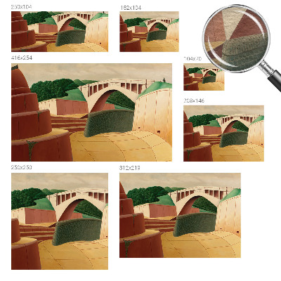 Fototapet modern Valurile mării