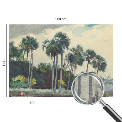 Fototapet vlies pentru dormitor Câmp de vară