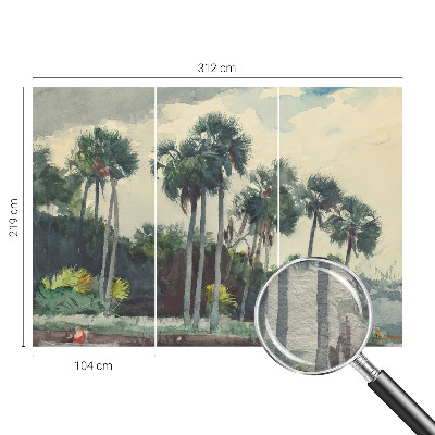 Fototapet vlies pentru dormitor Câmp de vară