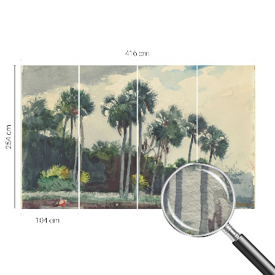 Fototapet vlies pentru dormitor Câmp de vară