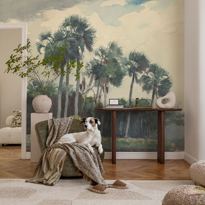 Fototapet vlies pentru dormitor Câmp de vară