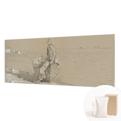 Fototapet vlies pentru copii Reflecție pe malul mării