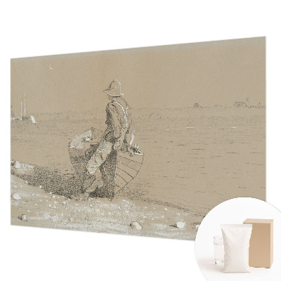 Fototapet vlies pentru copii Reflecție pe malul mării