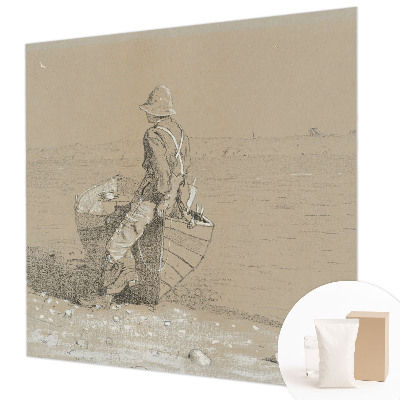 Fototapet vlies pentru copii Reflecție pe malul mării