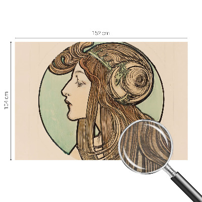 Fototapet decorativ pe perete Zmee care se înalță