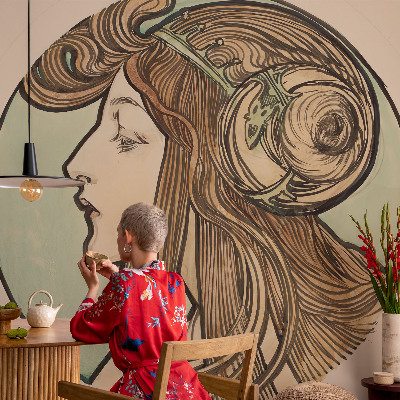 Fototapet decorativ pe perete Zmee care se înalță