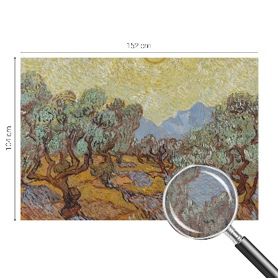 Fototapet modern pentru living Flori pastelate