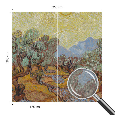 Fototapet modern pentru living Flori pastelate