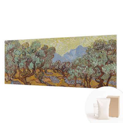 Fototapet modern pentru living Flori pastelate