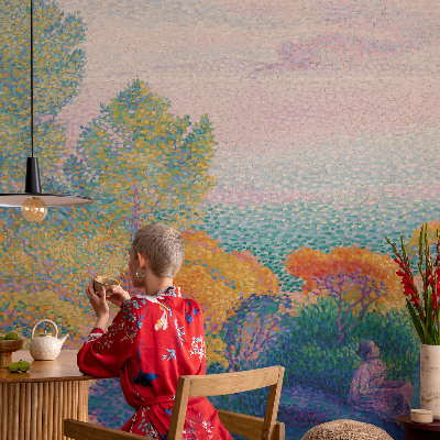 Fototapet modern la comandă Eleganța plantelor