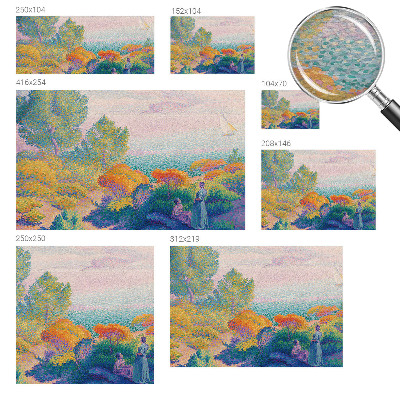 Fototapet modern la comandă Eleganța plantelor