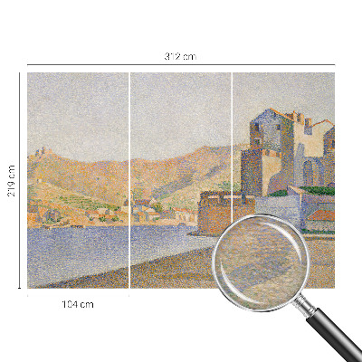 Fototapet la comandă pentru living Flori de iaz