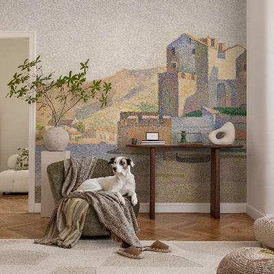 Fototapet la comandă pentru living Flori de iaz