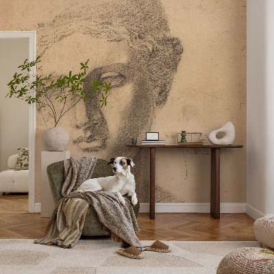 Fototapet pentru dormitor Pasăre cu pește