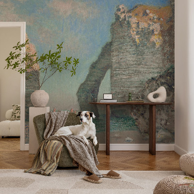 Fototapet la comandă pentru dormitor Idilă rurală