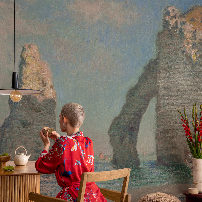 Fototapet la comandă pentru dormitor Idilă rurală