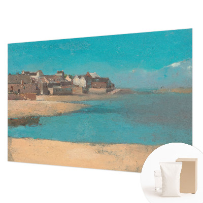 Fototapet vlies pentru living En stille landsby