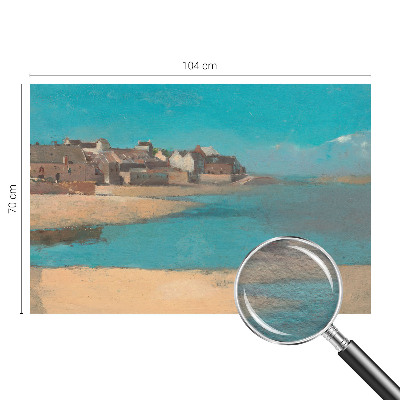 Fototapet vlies pentru living En stille landsby