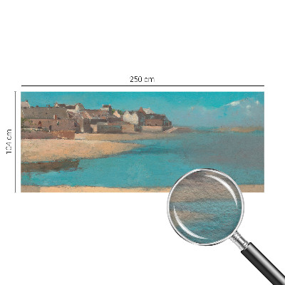 Fototapet vlies pentru living En stille landsby