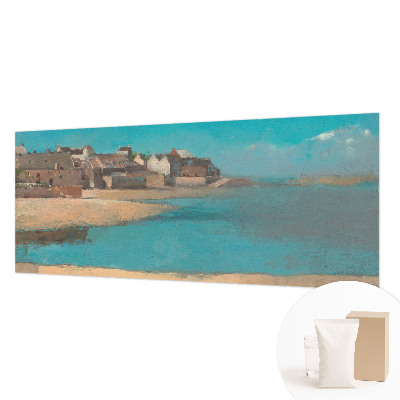 Fototapet vlies pentru living En stille landsby