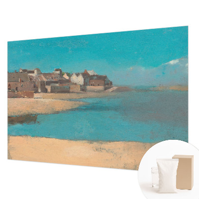 Fototapet vlies pentru living En stille landsby