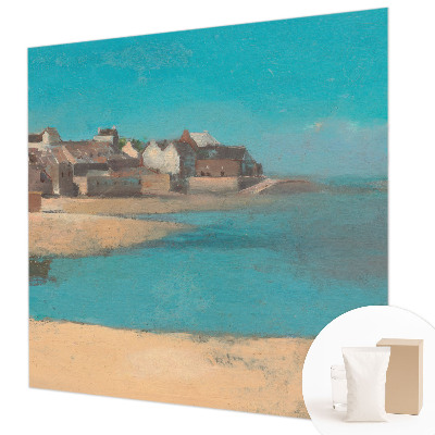 Fototapet vlies pentru living En stille landsby