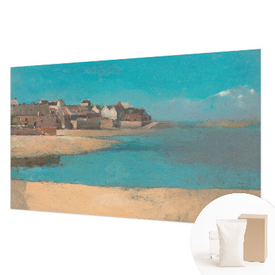 Fototapet vlies pentru living En stille landsby