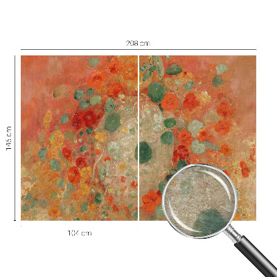 Fototapet vlies pentru copii Abstrakte blomster