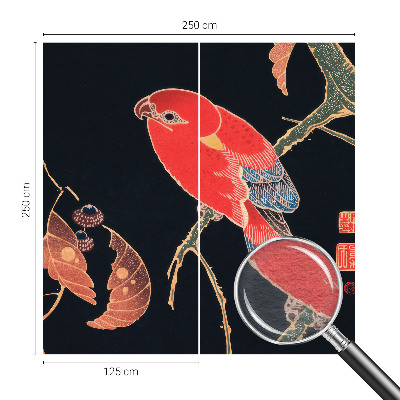 Fototapet vlies pe perete Eksotisk fugl